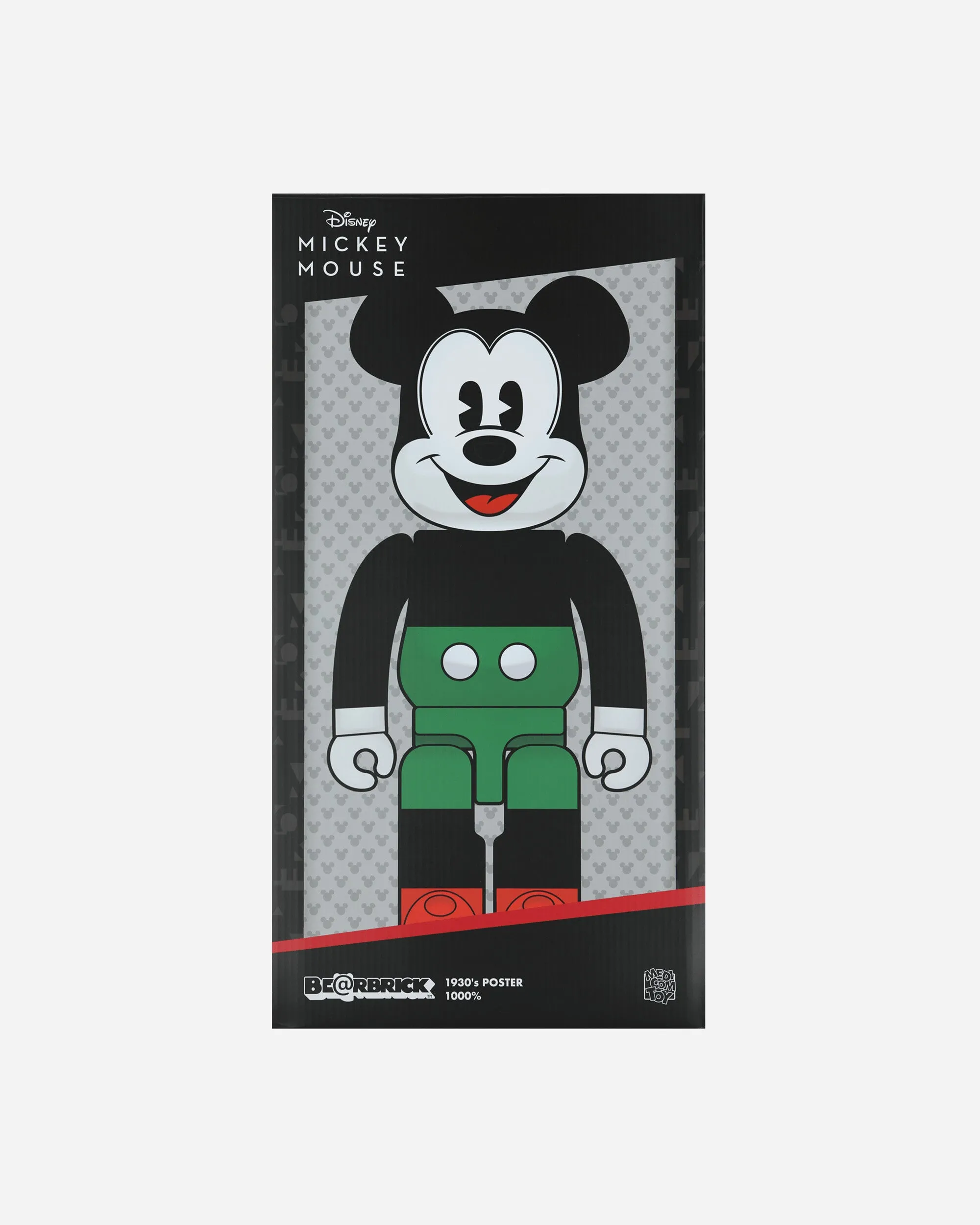 1000% Mickey Mouse 1930's Poster Be@rbrick Multicolor