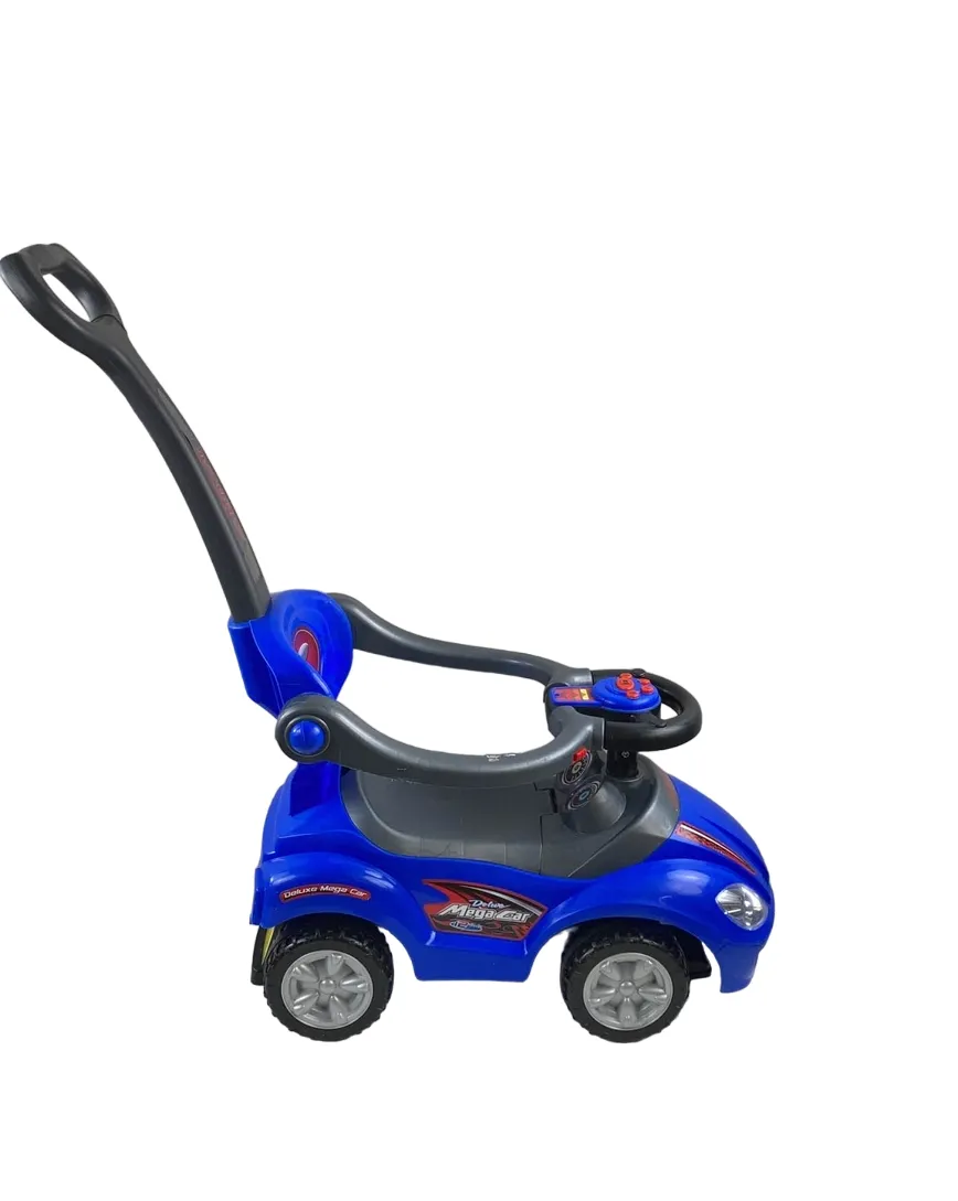 3-in-1 Deluxe Mega Push Ride on Car