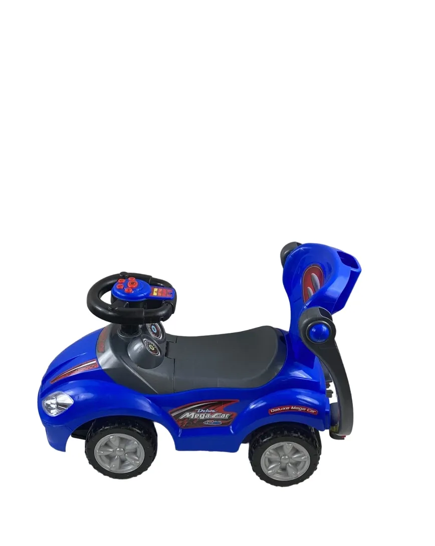 3-in-1 Deluxe Mega Push Ride on Car