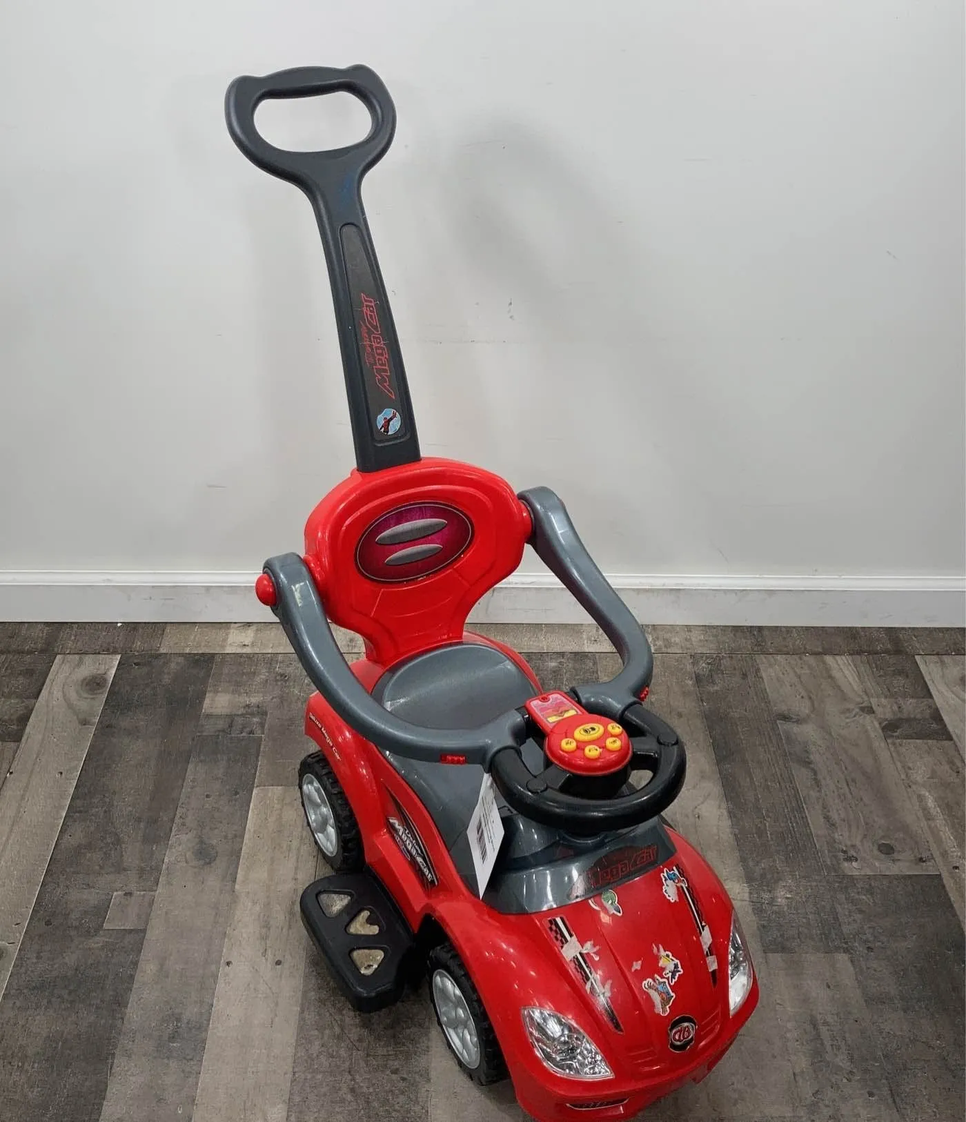 3-in-1 Deluxe Mega Push Ride on Car