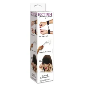 3-Piece Sensual Seduction Bondage Kit Black