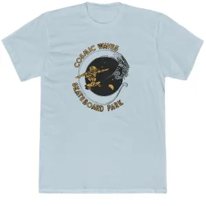 45RPM Vintage Cosmic Wave Skatepark T-Shirt - Light Blue