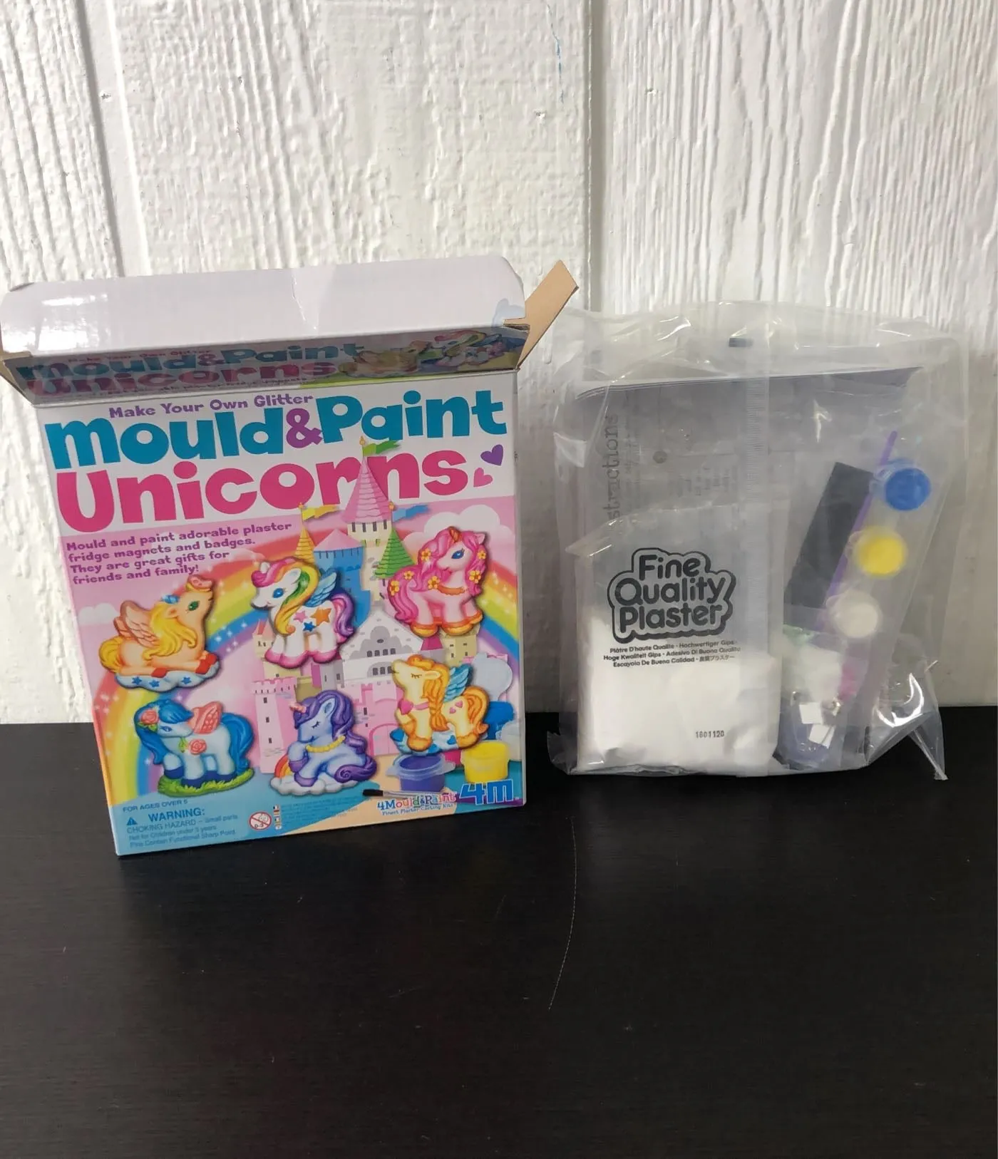 4M Mould & Paint Kit, Unicorns