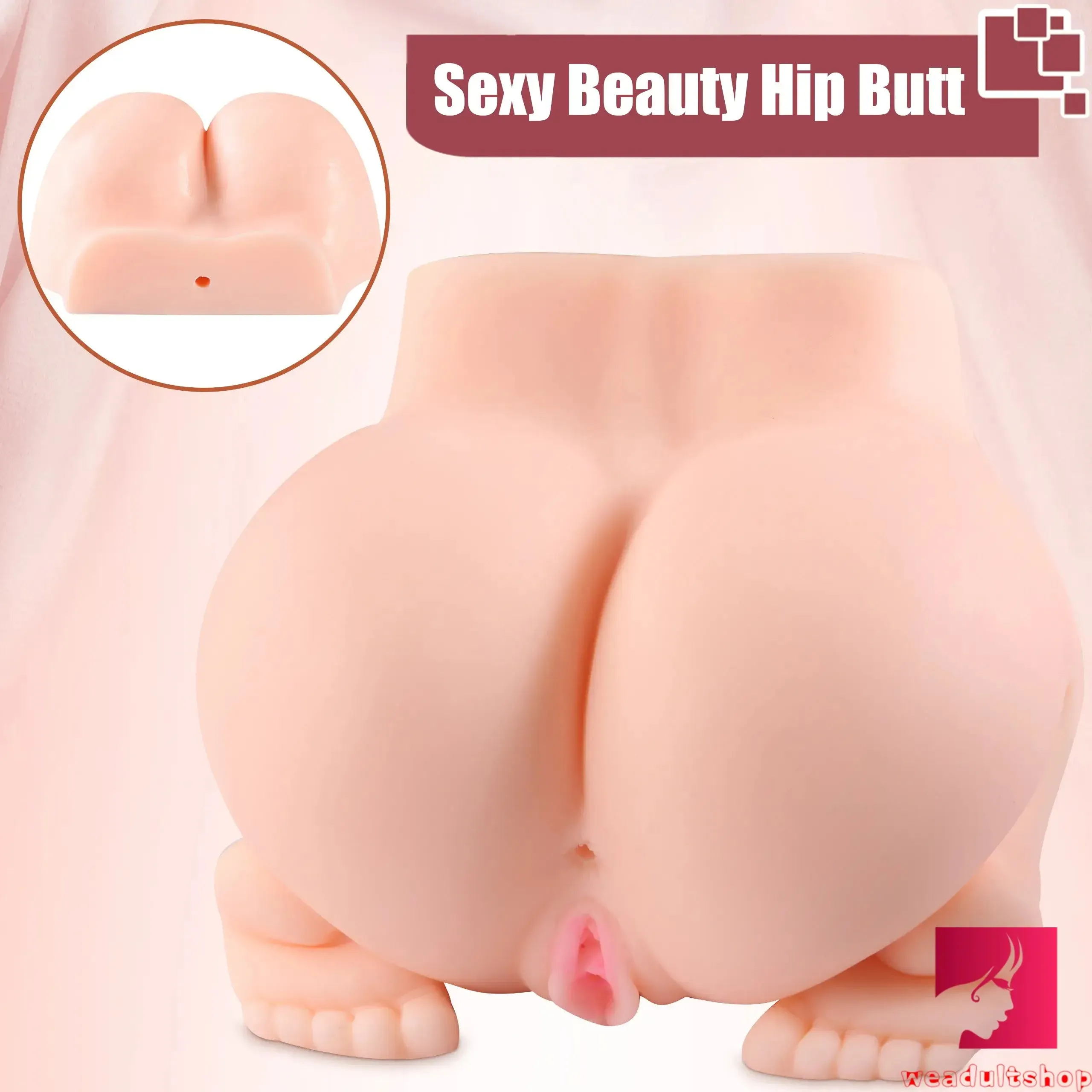 6.17lb Doggy Style Premium TPR Sex Doll Torso For Orgasm Fun