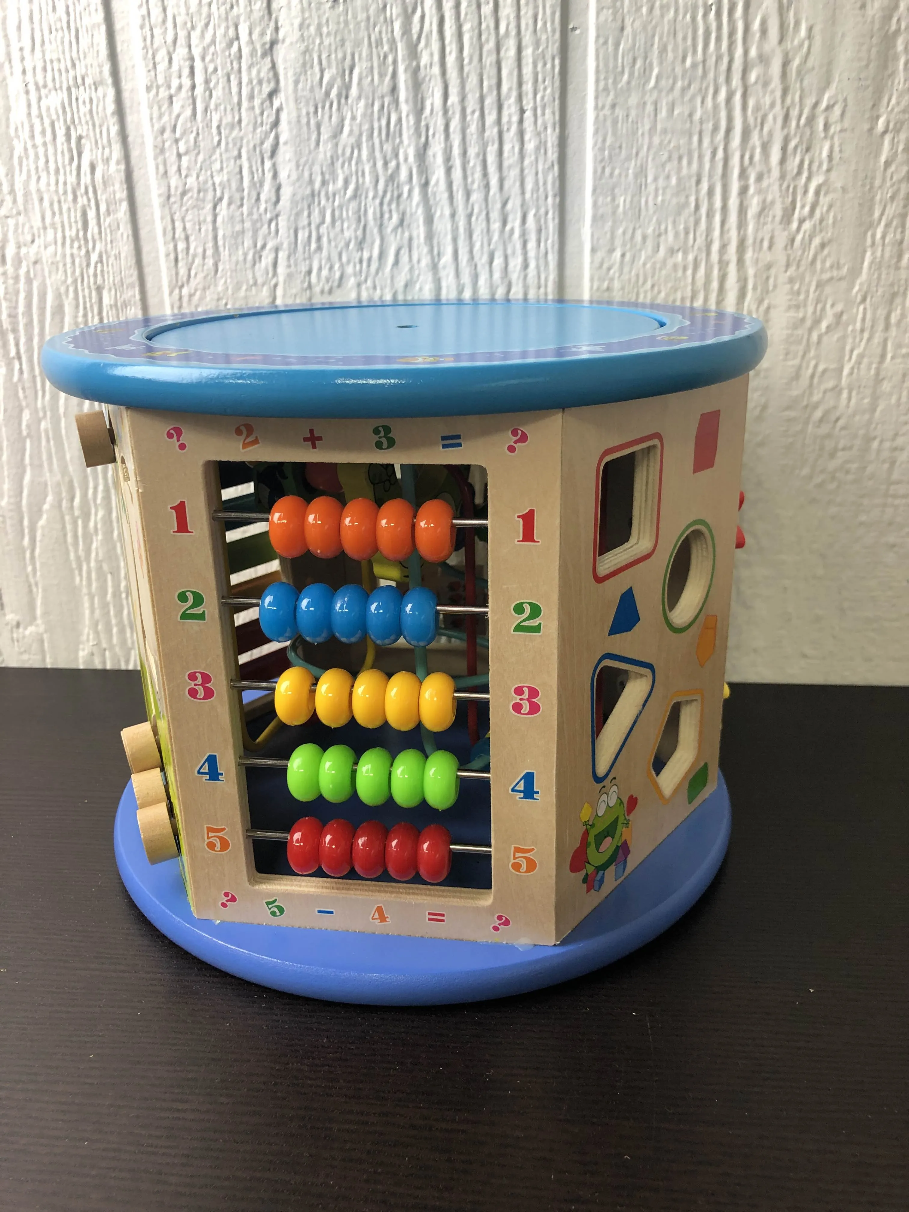 8-in-1 Wooden Activity Cube