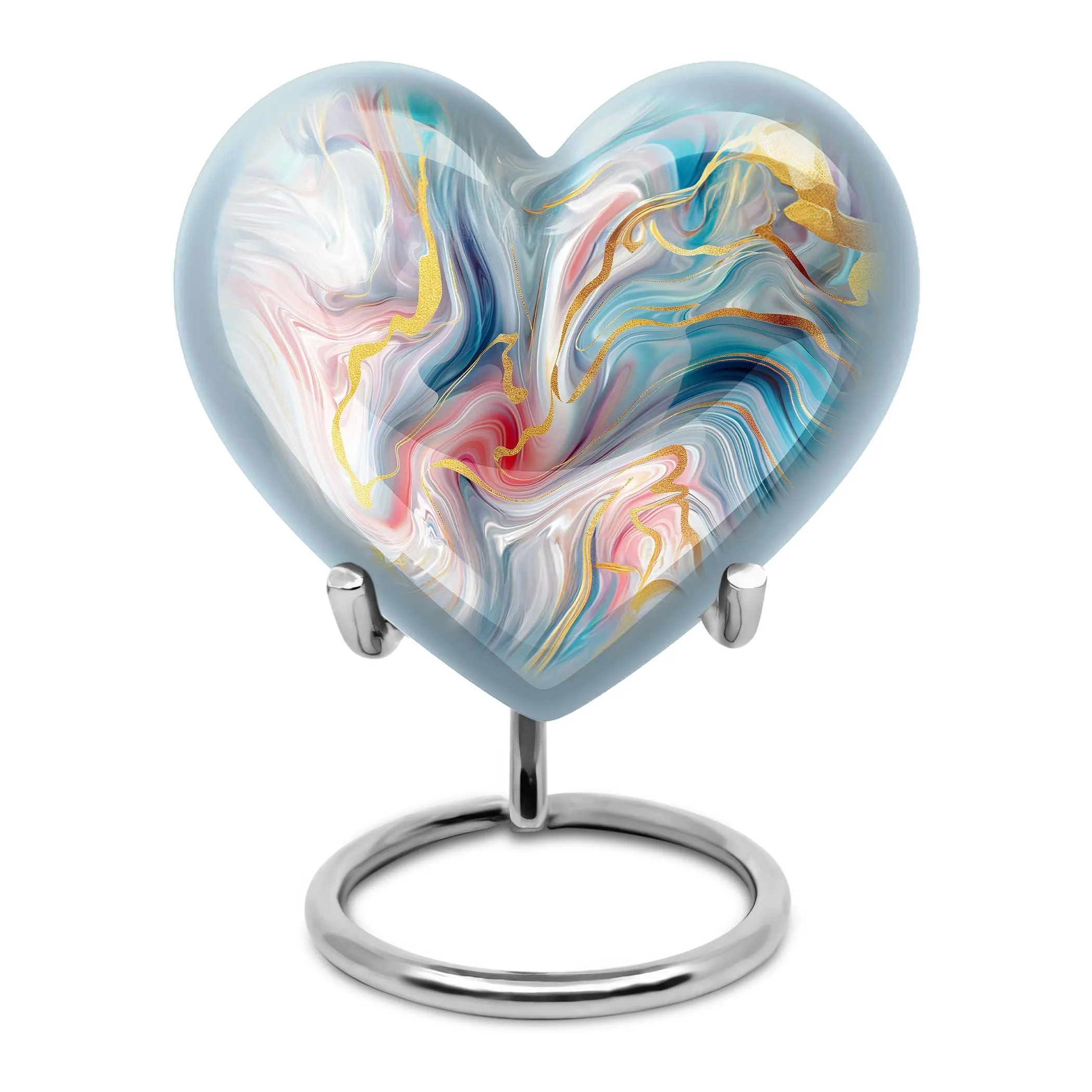 Abstract Heart - Cremation Urn for Adult Human Ashes