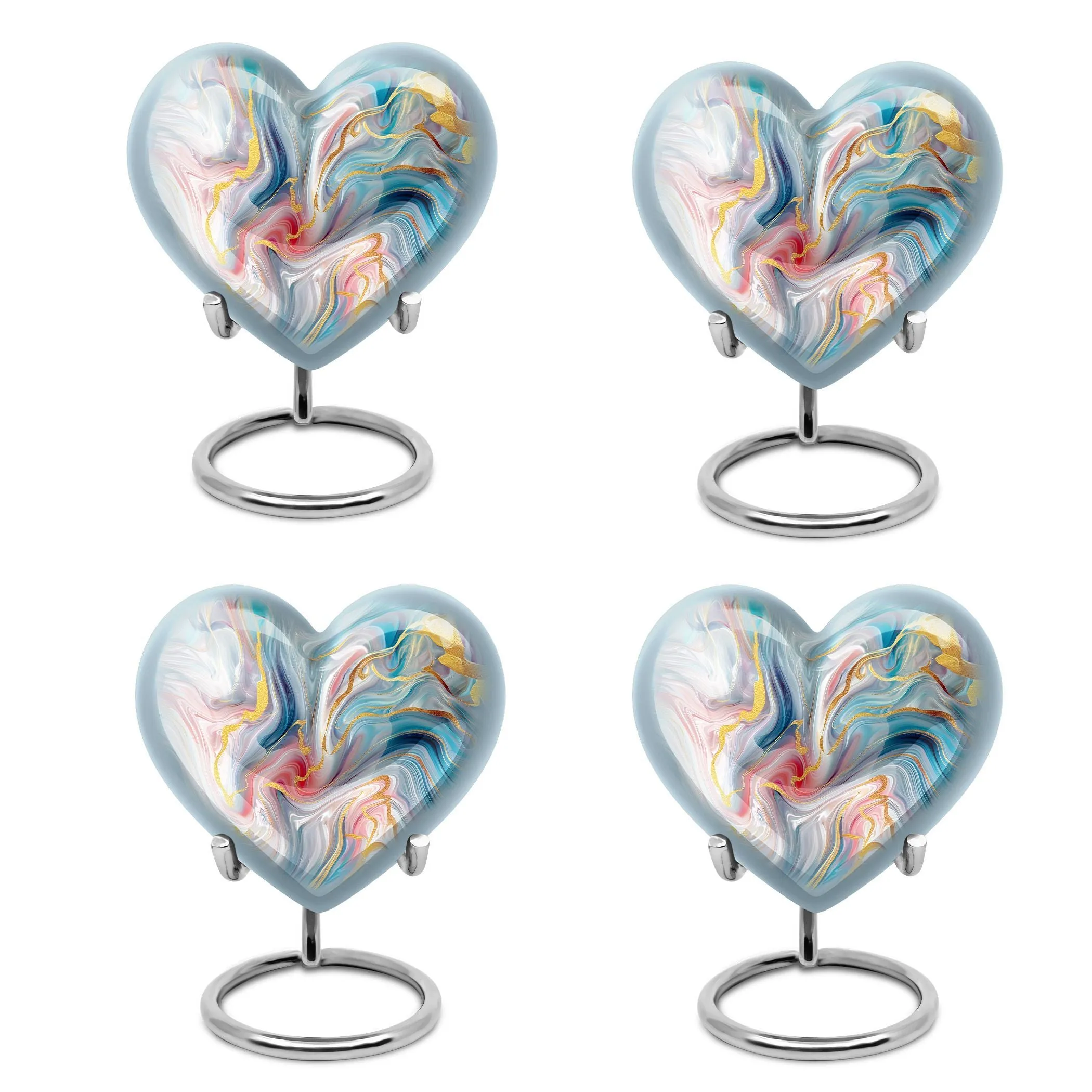 Abstract Heart - Cremation Urn for Adult Human Ashes