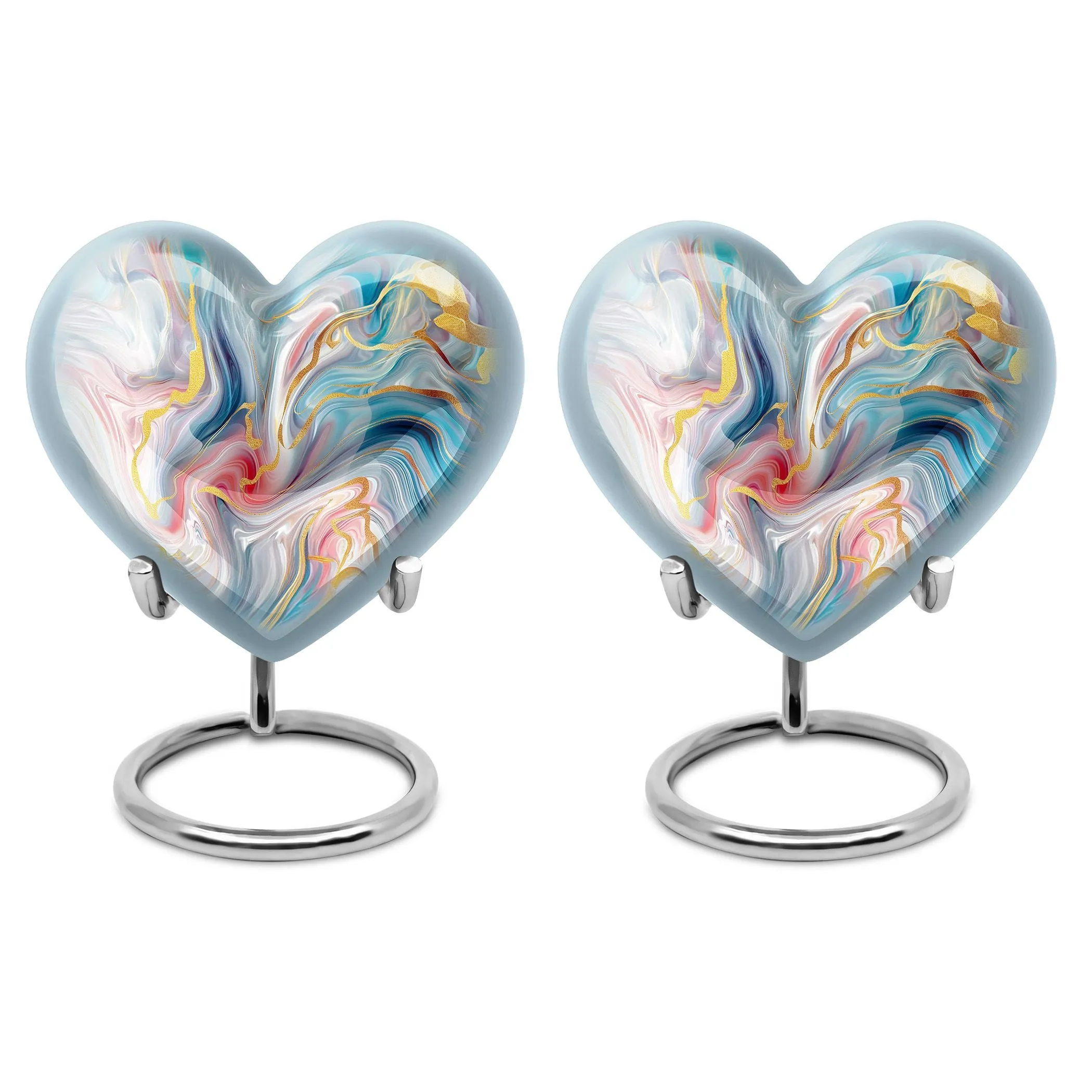 Abstract Heart - Cremation Urn for Adult Human Ashes