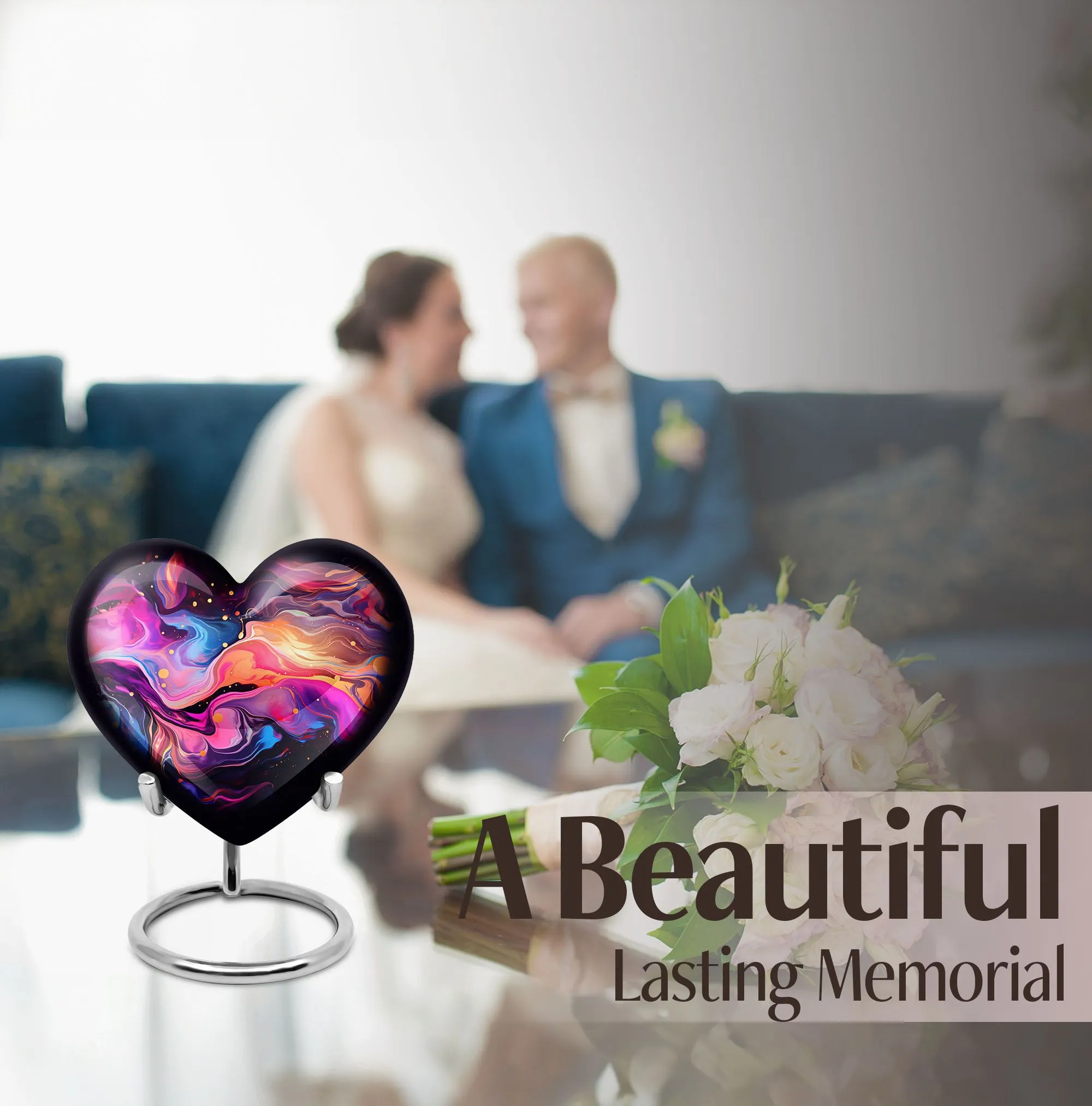 Abstract Urn: A Reverent Memorial and Cremation Solution