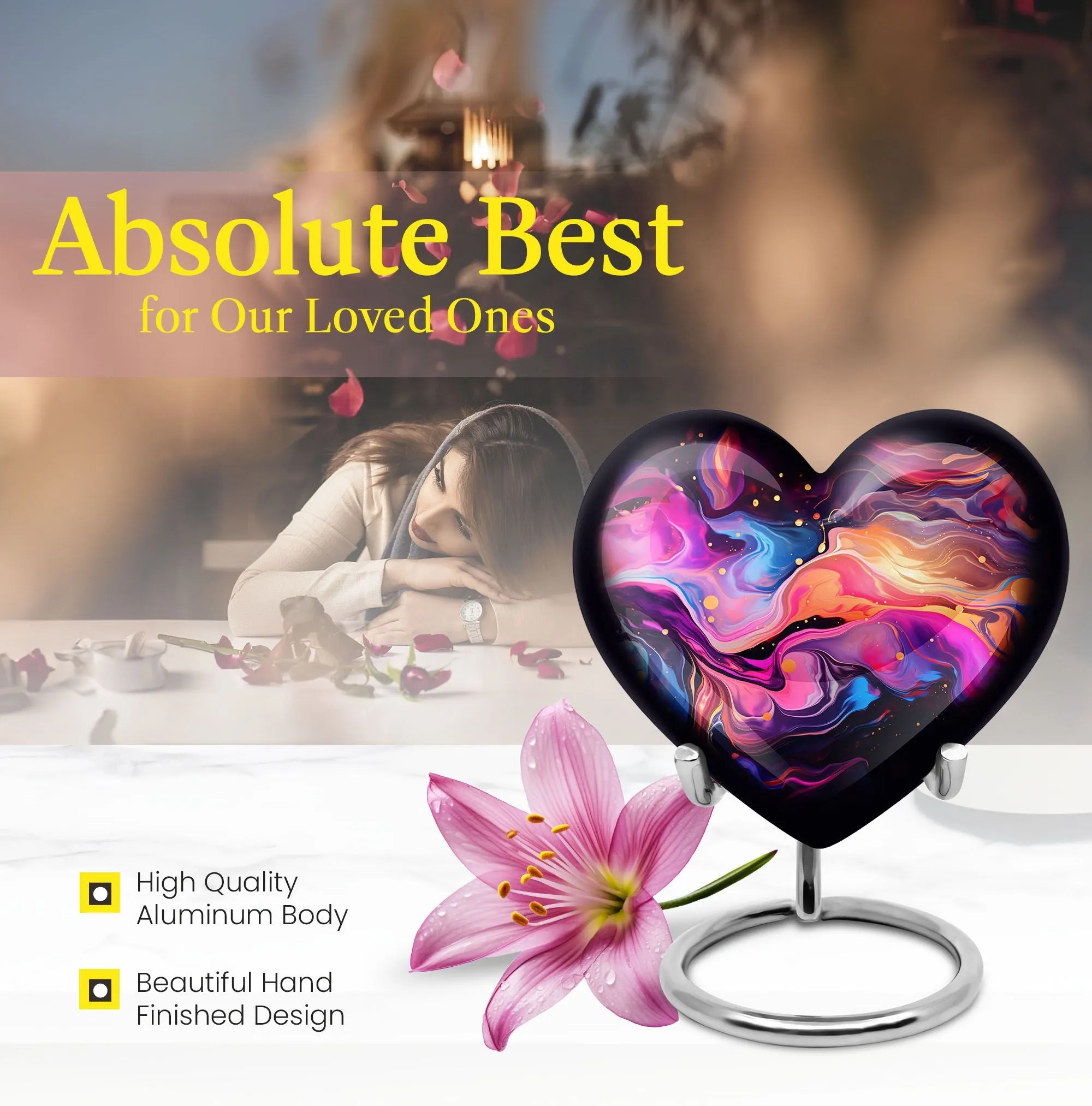 Abstract Urn: A Reverent Memorial and Cremation Solution