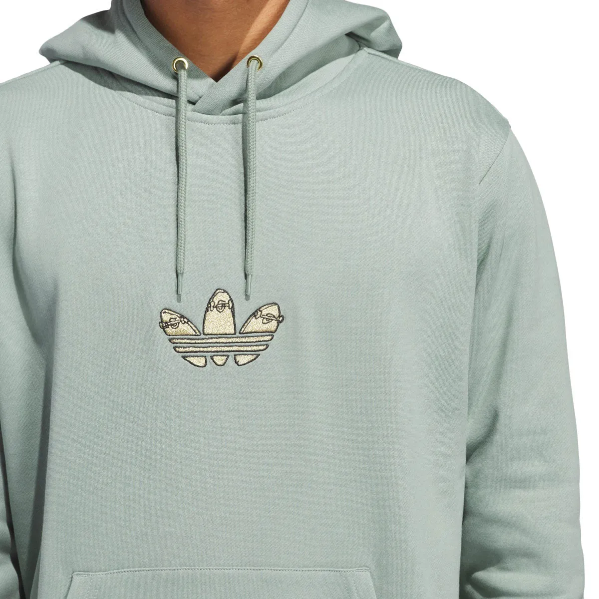 Adidas HJ Hoodie - Silver Green