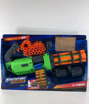 Adventure Force V-Twin Motorized Gatling Belt Dart Blaster