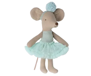 Ballerina Mouse, Little Sister - Light Mint