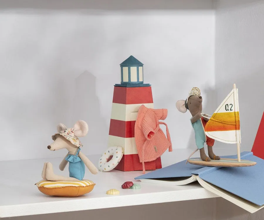 Bathrobe  Mouse- Coral