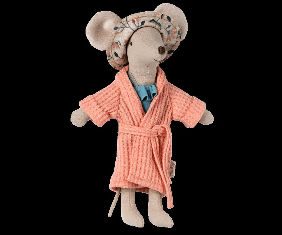 Bathrobe  Mouse- Coral
