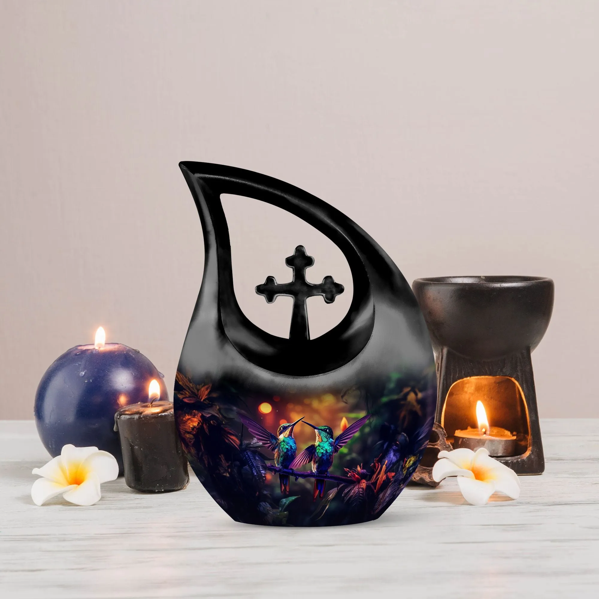 Bird urn -Themed Cremation Urn for Ashes Preservation