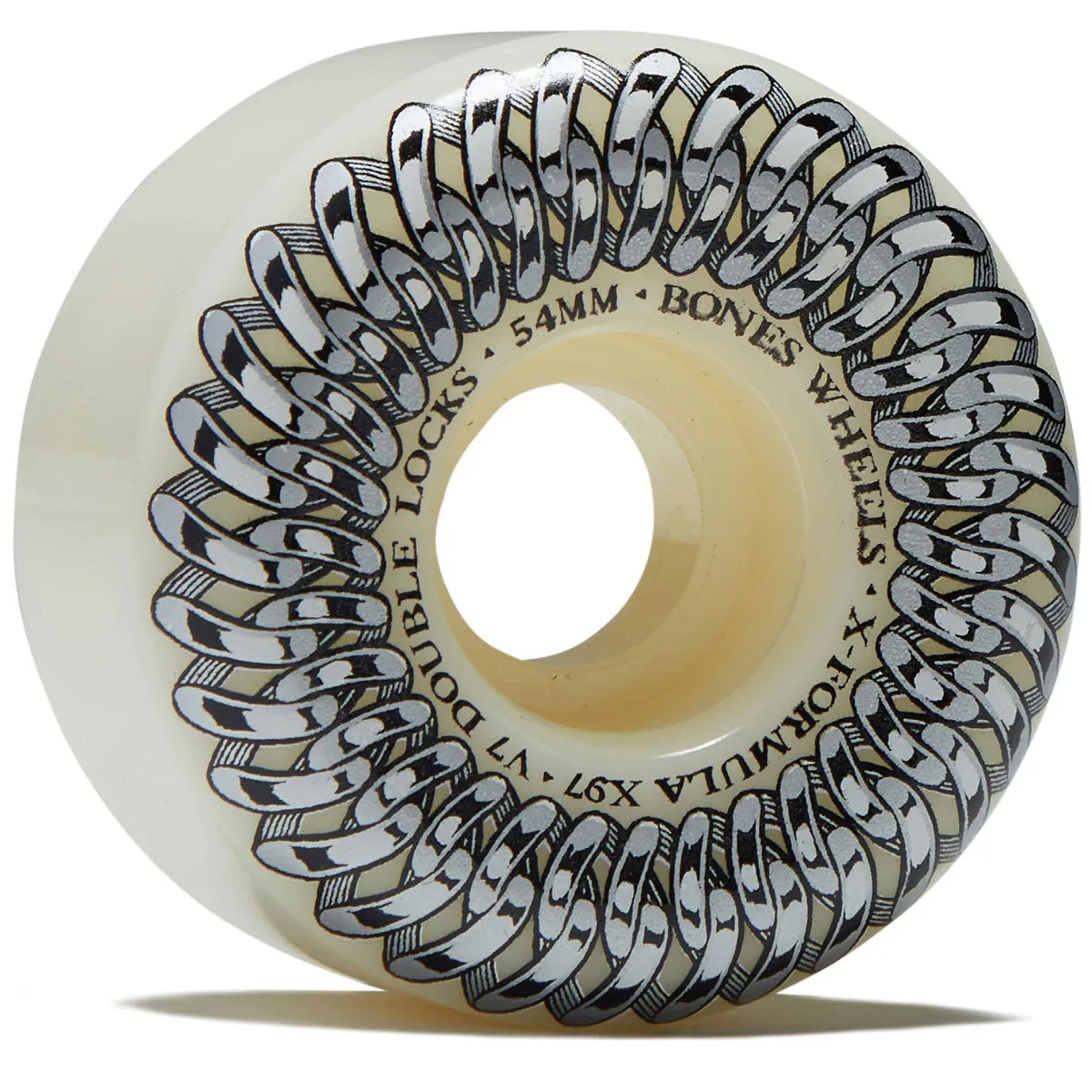 Bones X Formula Double Lock 97a V7 Skateboard Wheels - 54mm