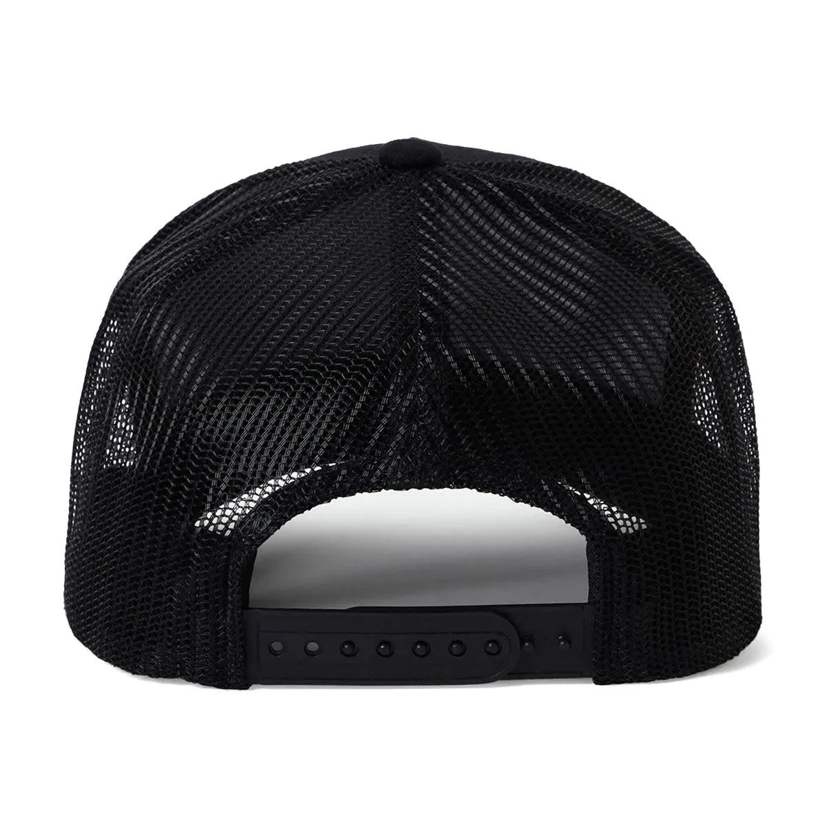 Brixton Gibson C Np Mp Trucker Hat - Black/Black