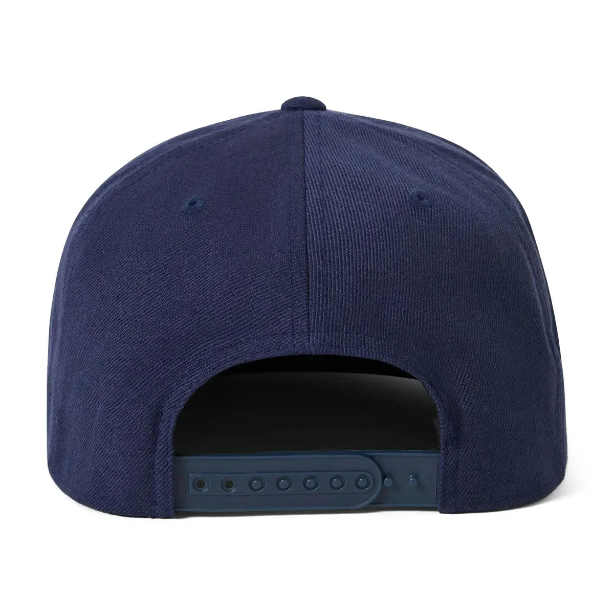 Brixton Oath III Snapback Hat - Washed Navy/White/Black