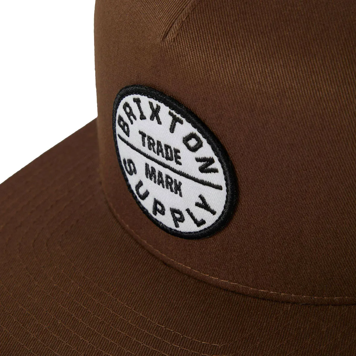 Brixton Oath Mp Trucker Hat - Pinecone Brown/Pinecone Brown