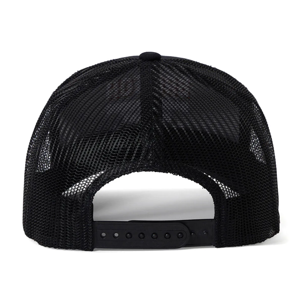 Brixton Redoubt C Np Mp Trucker Hat - Black/Black