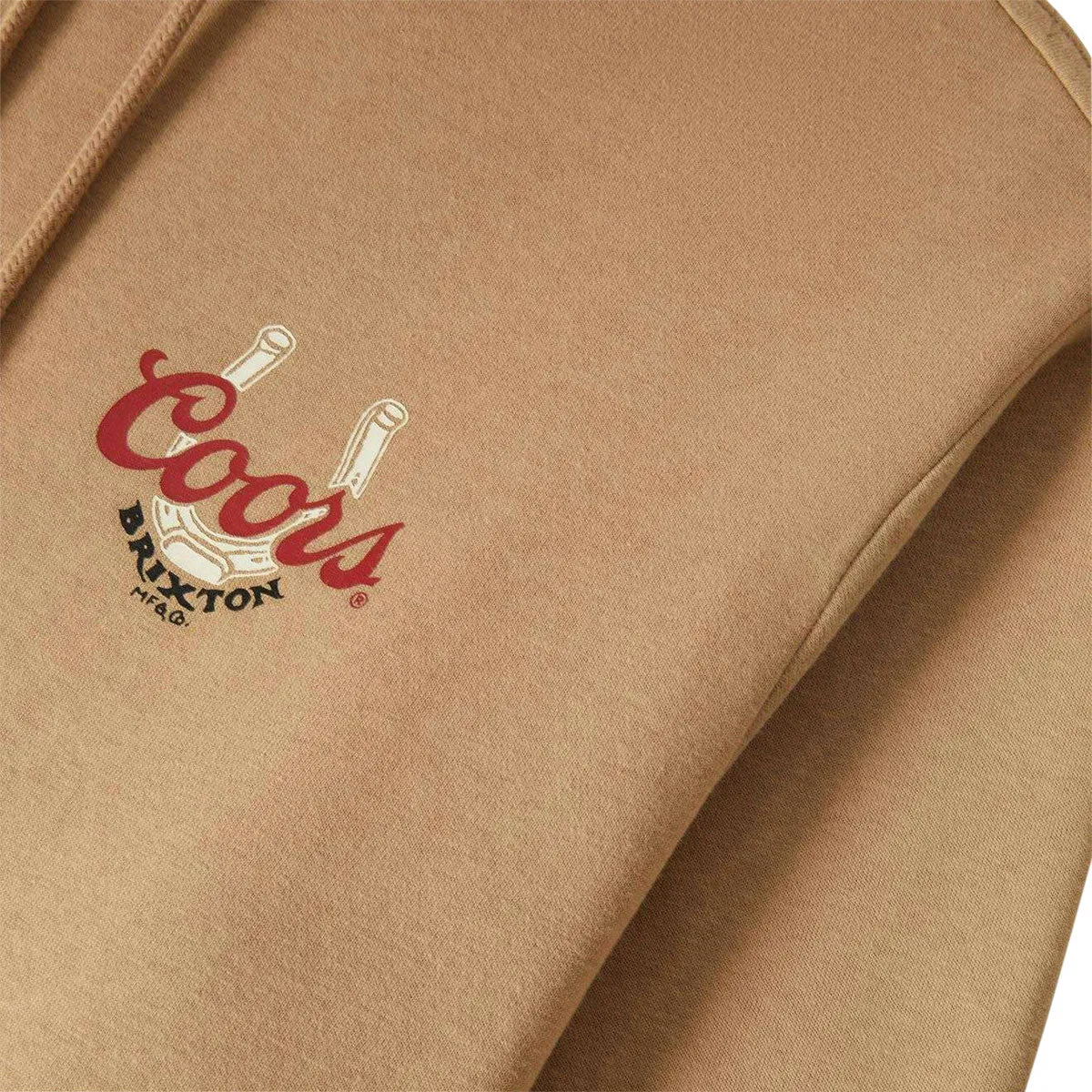 Brixton x Coors Luck Hoodie - Sand
