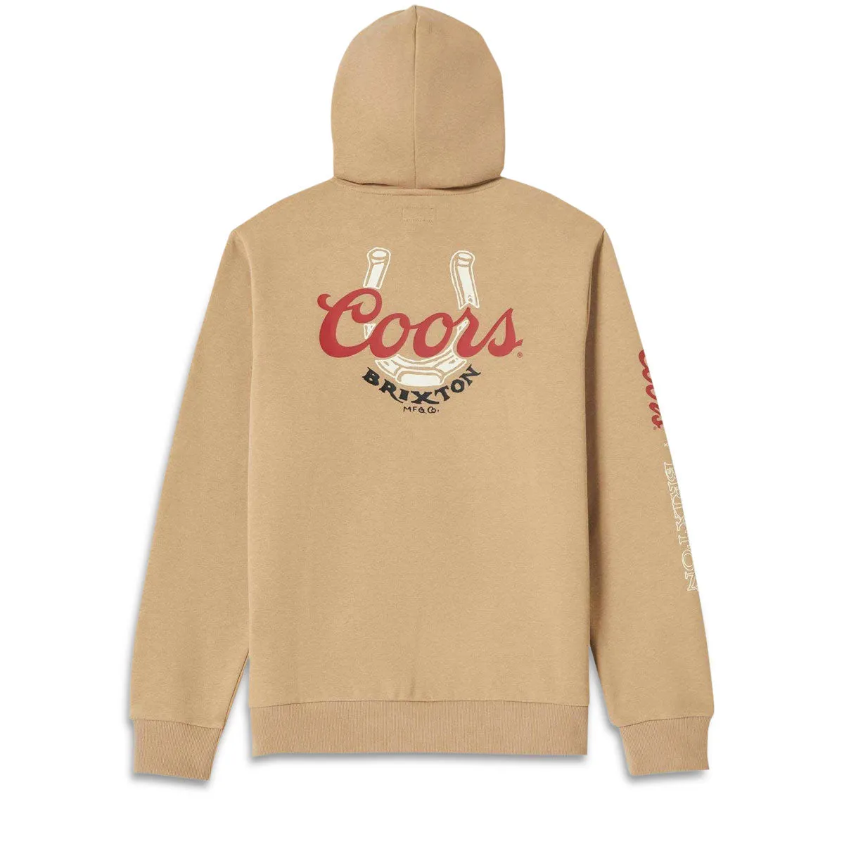 Brixton x Coors Luck Hoodie - Sand