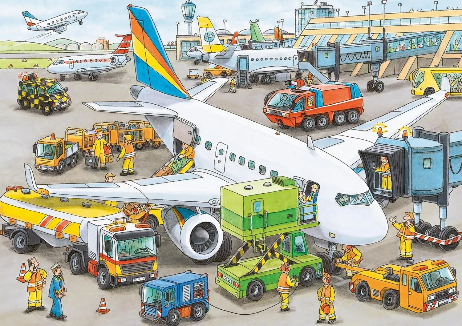 Busy Airport 35pc Puzzle
