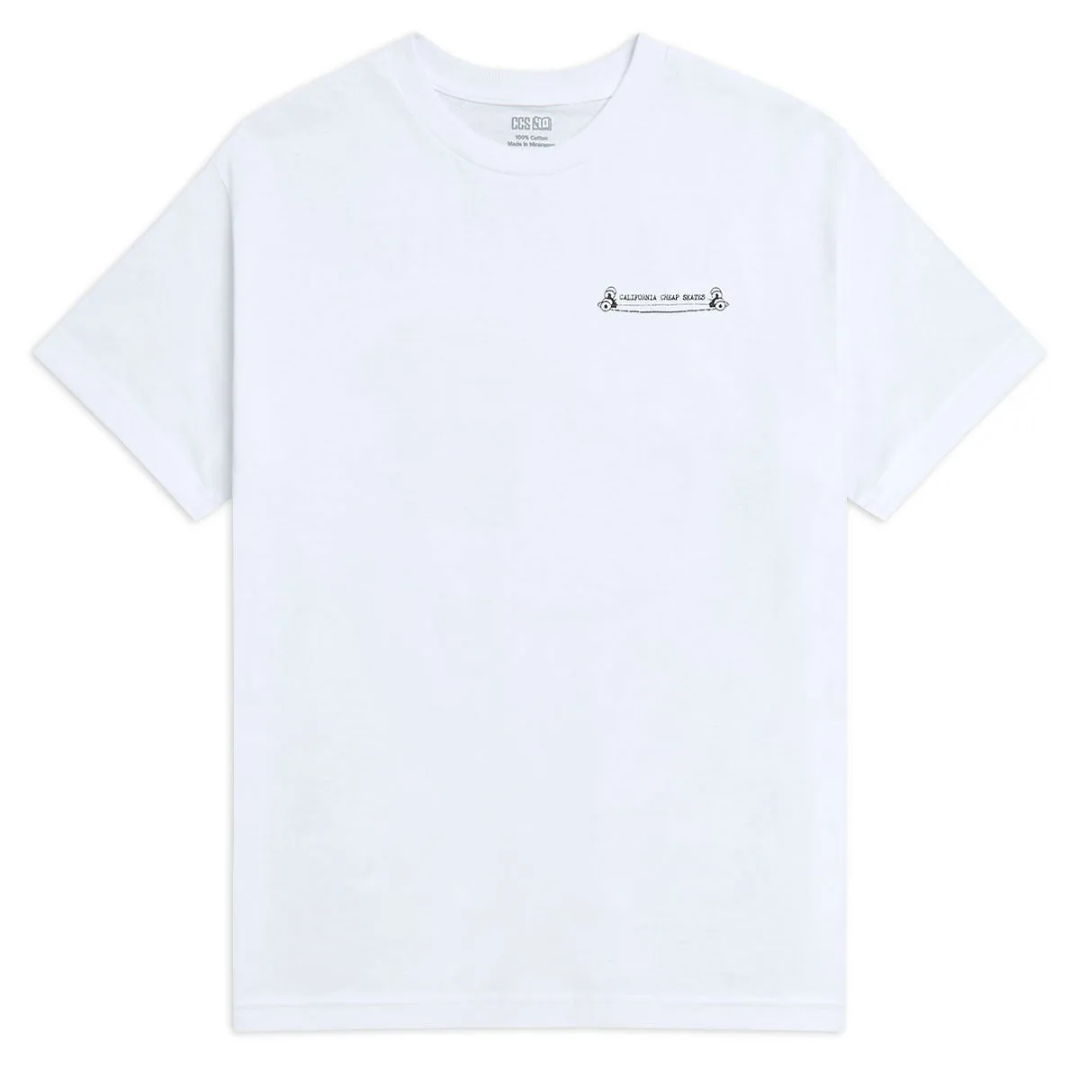 CCS 40 Year Phone T-Shirt - White - SM