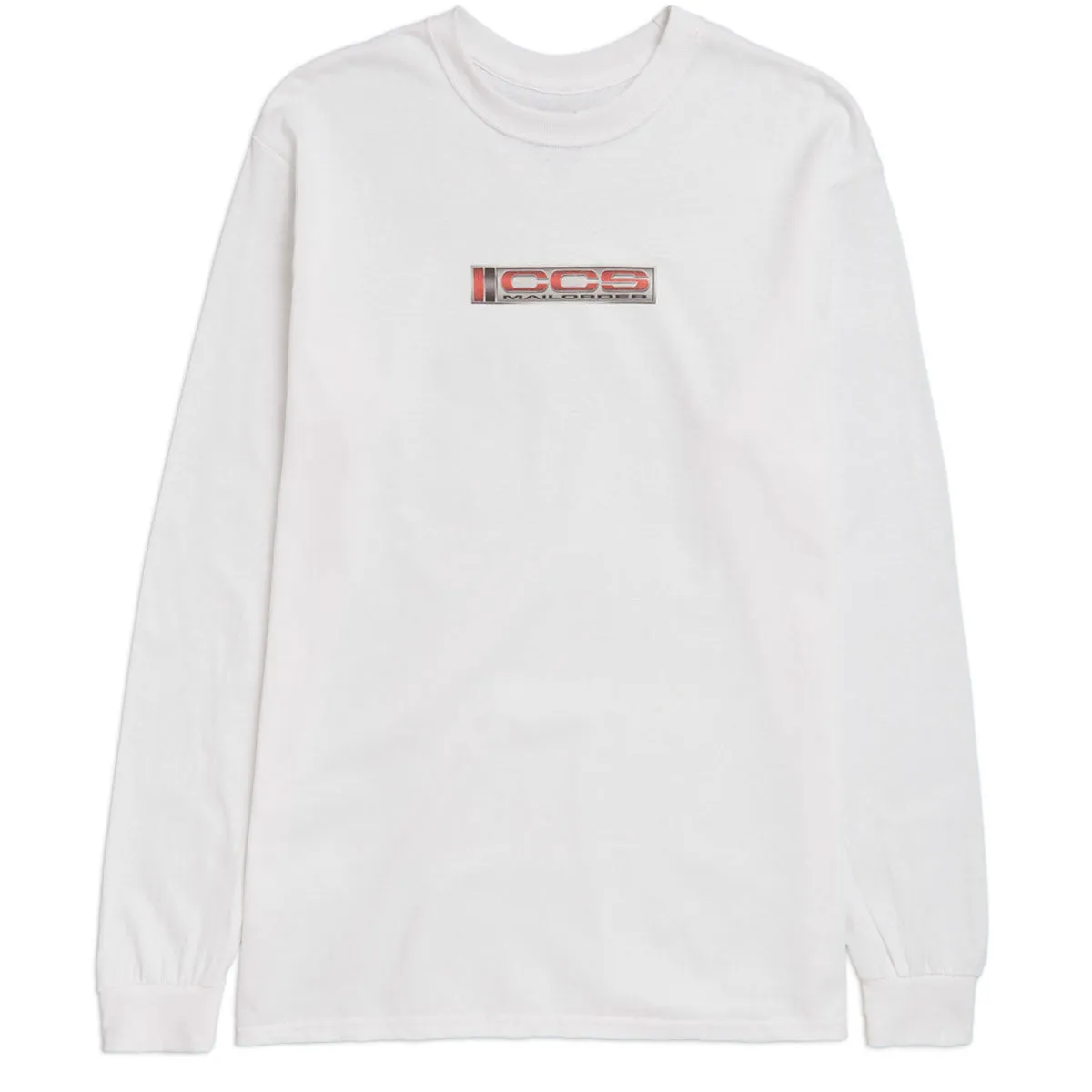 CCS 97 Logo Long Sleeve T-Shirt - White - LG