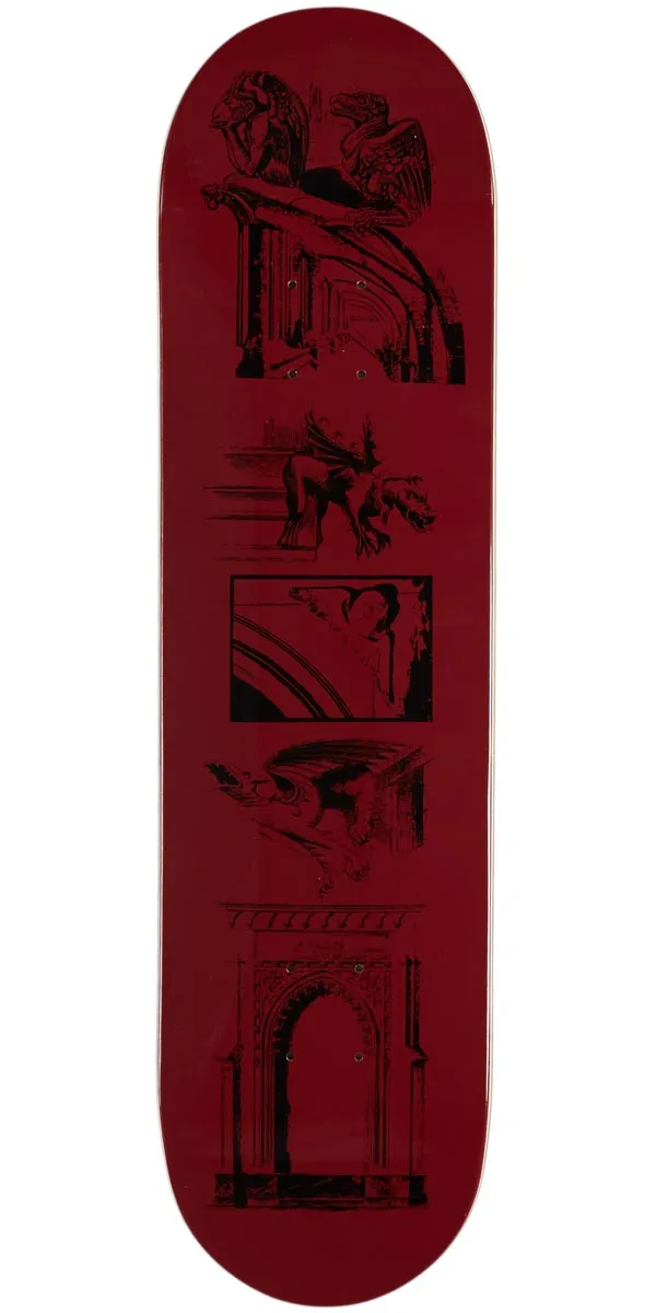 CCS Gargoyle Skateboard Deck - Red - 8.50"