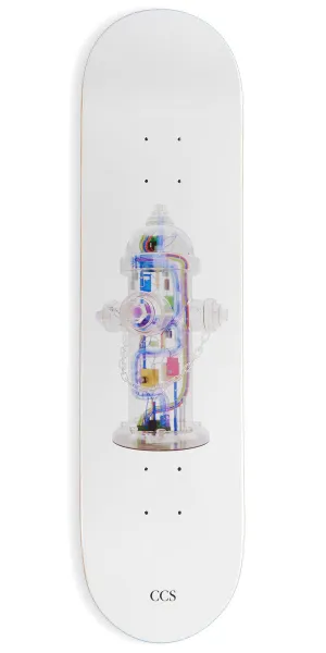 CCS Going Clear Hydrant Skateboard Deck - 7.50"