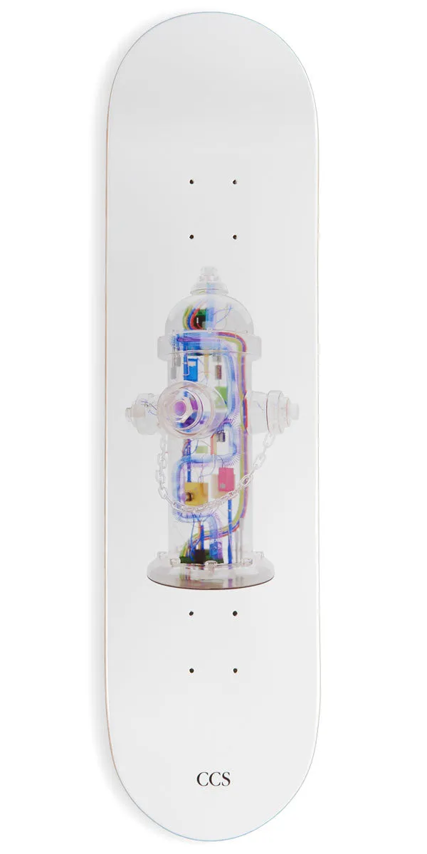 CCS Going Clear Hydrant Skateboard Deck - 7.50"