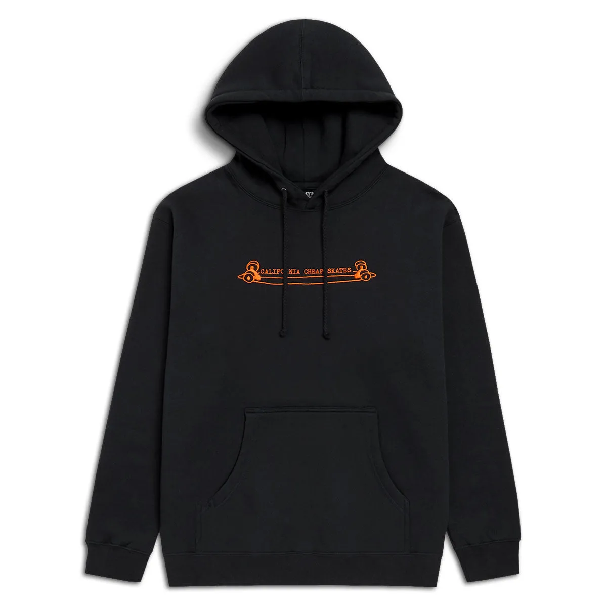 CCS Heritage Cheap Skates Hoodie - Black/Orange - XXL
