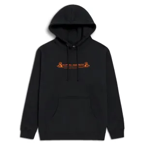 CCS Heritage Cheap Skates Hoodie - Black/Orange - XXL