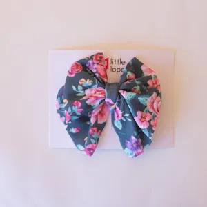 Charcoal Blooms Chunky Swanky