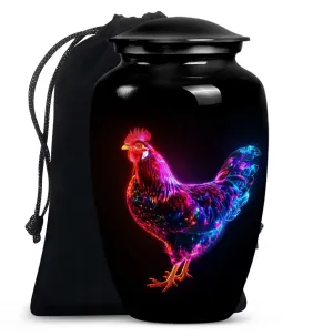 Chicken Urn Tribute: A Majestic Cremation Urn for Dad