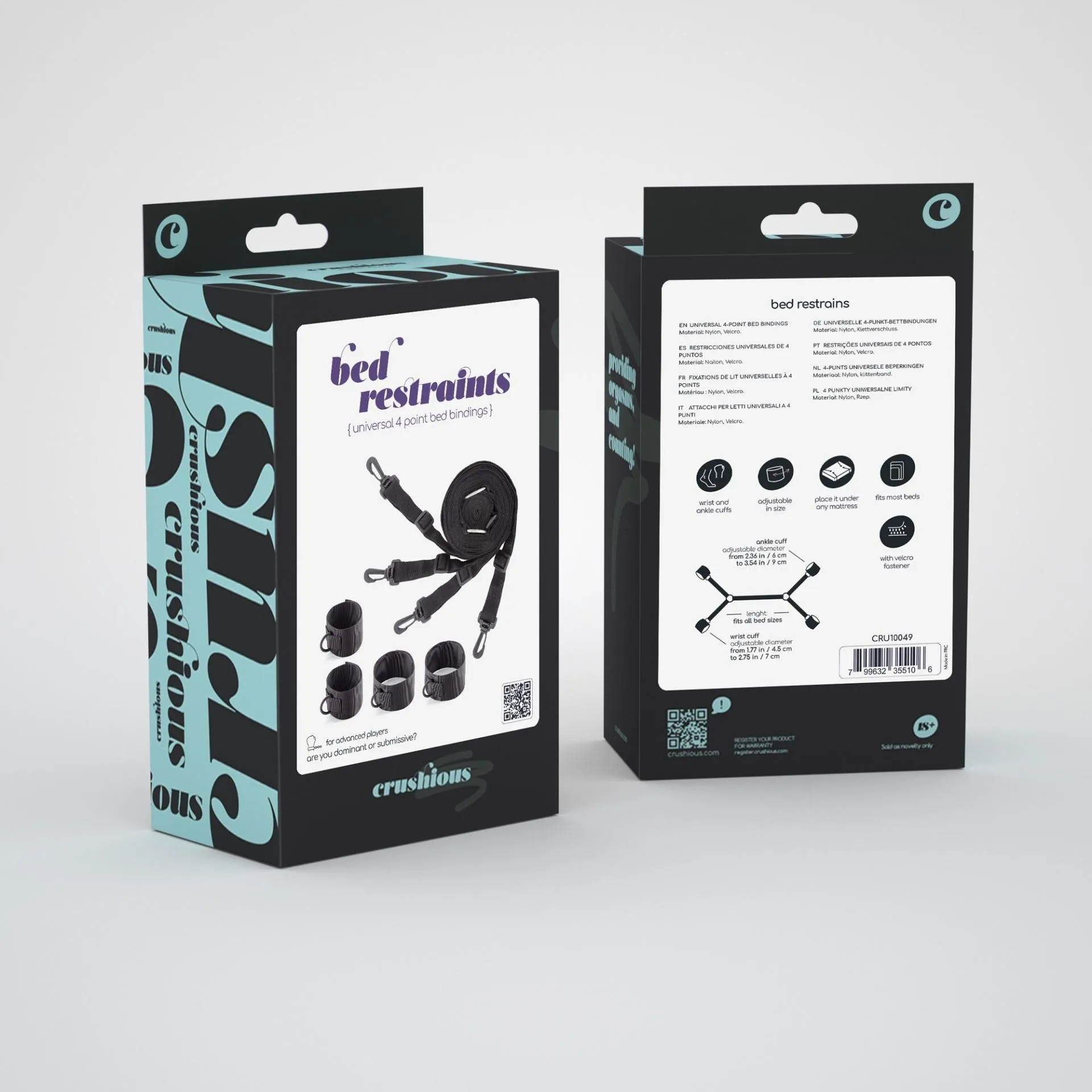 Cinghie Letto - Bed Restraints Kit