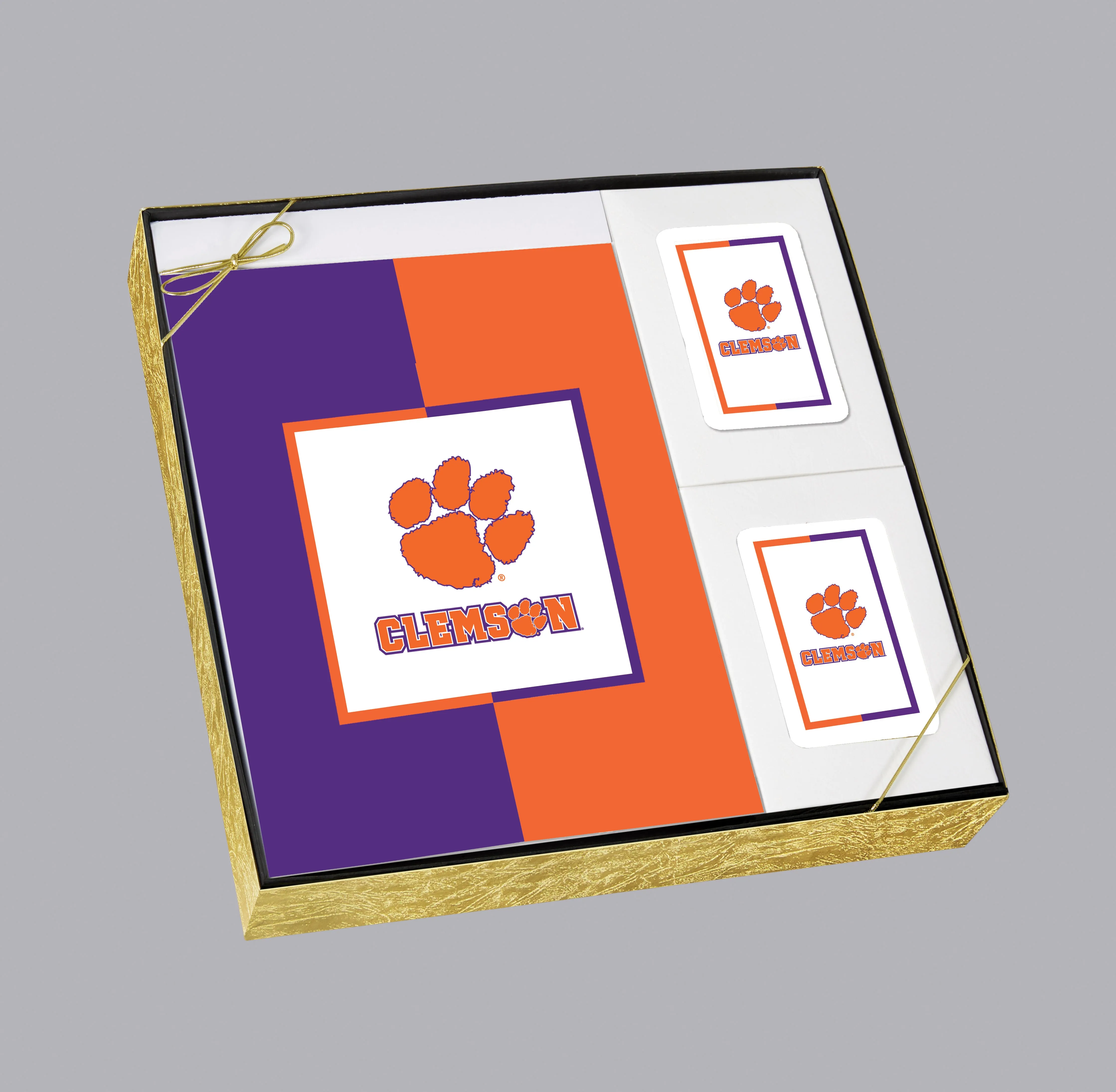 Clemson University Tigers Purple Memorial Cremation Urn
