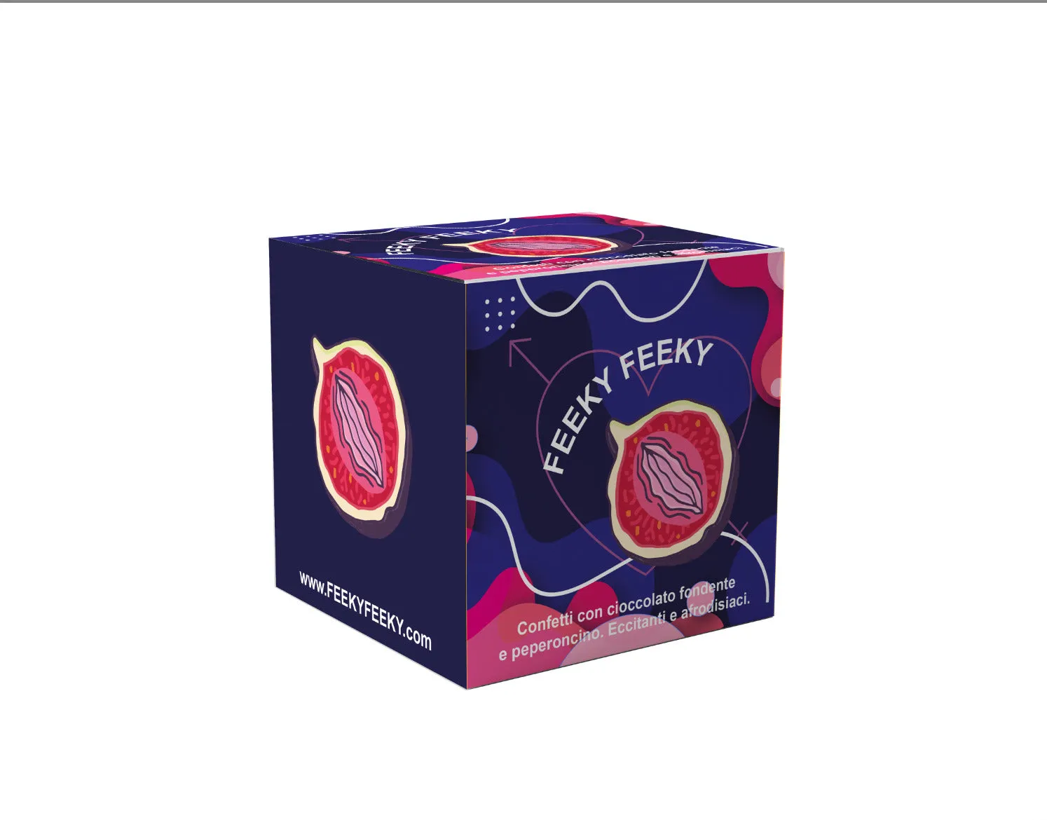 Confetti Feeky Feeky Cioccolato e peperoncino 75g