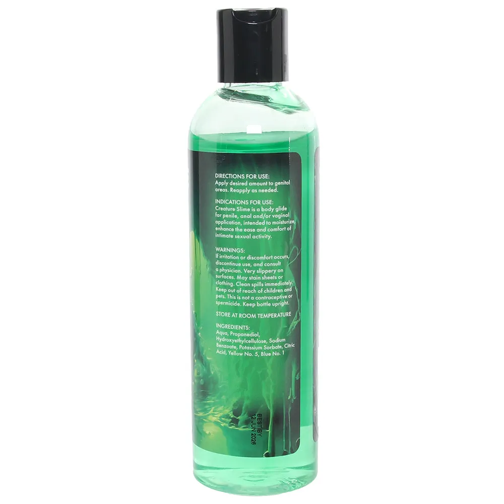 Creature Slime Water-Based Green Slime Lube in 8oz/236ml