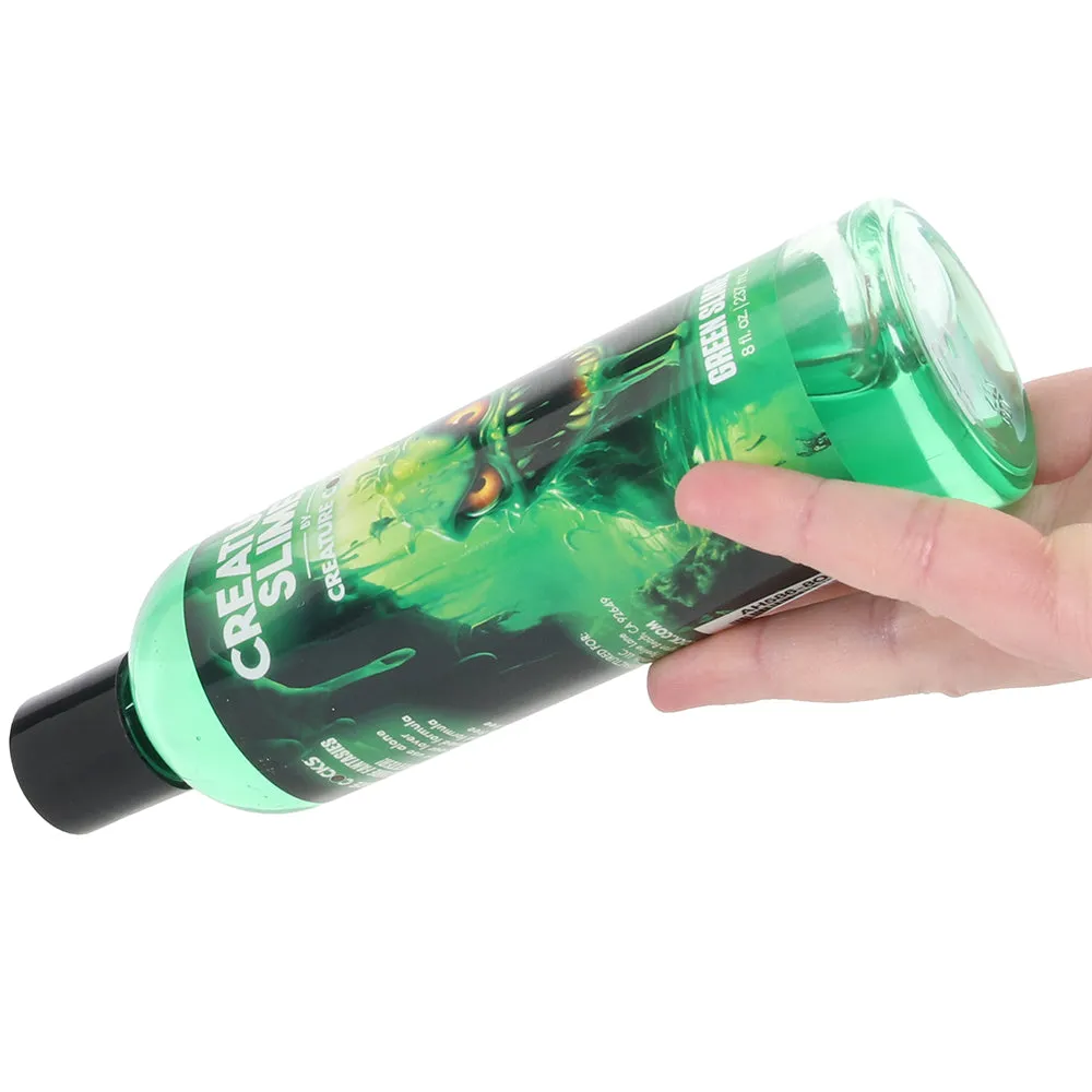 Creature Slime Water-Based Green Slime Lube in 8oz/236ml