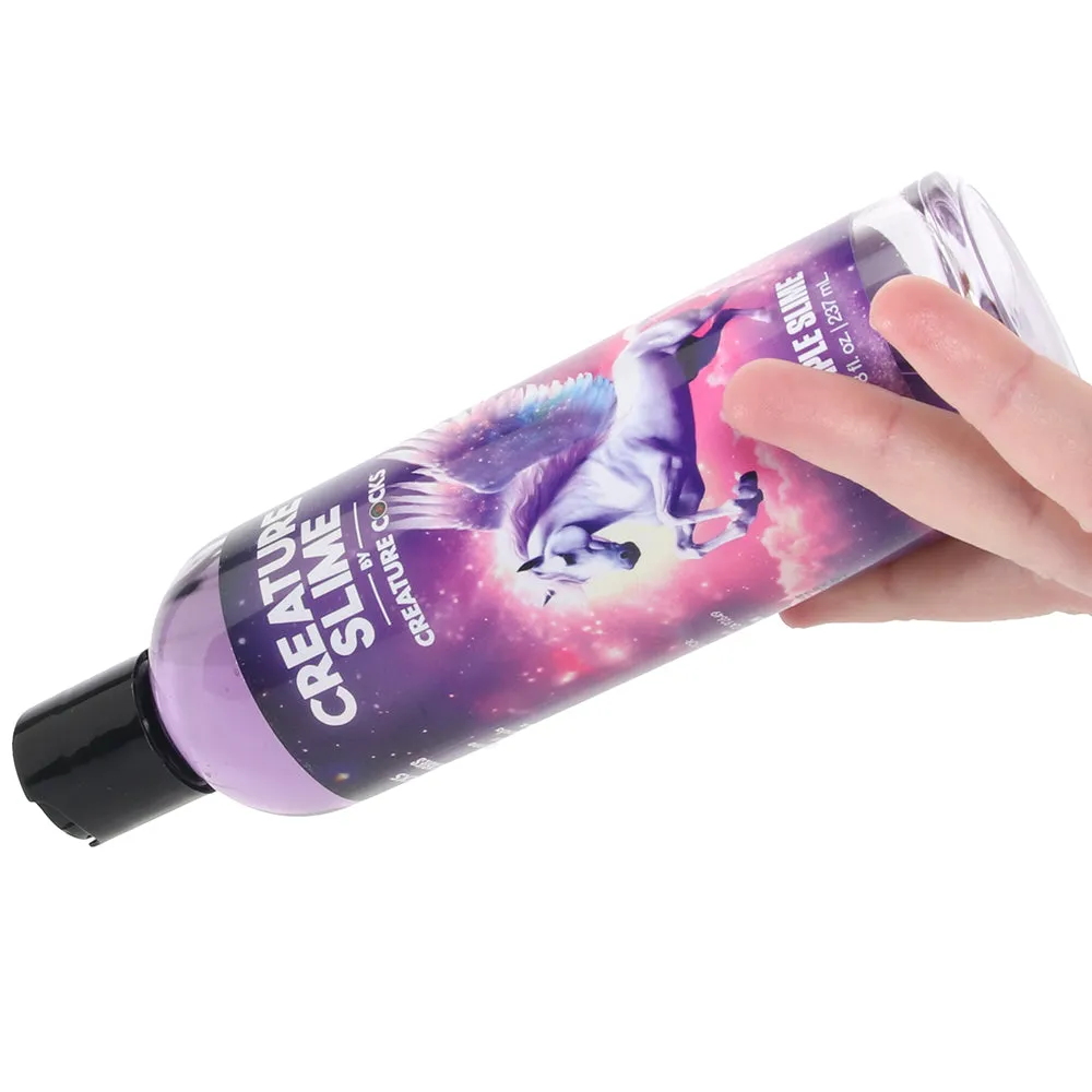 Creature Slime Water-Based Purple Slime Lube in 8oz/236ml