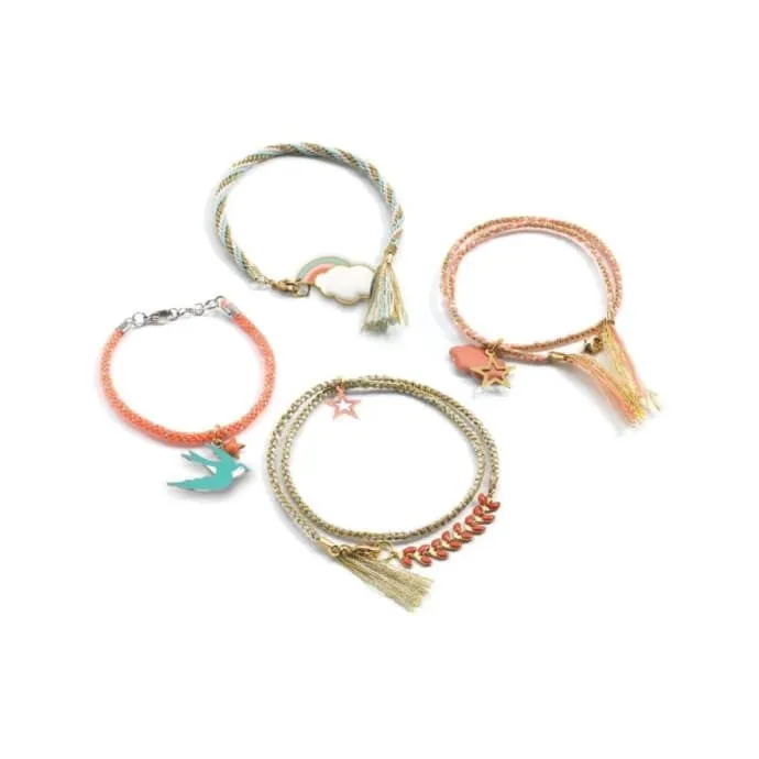 DIY Bracelets Celeste Kumihimo