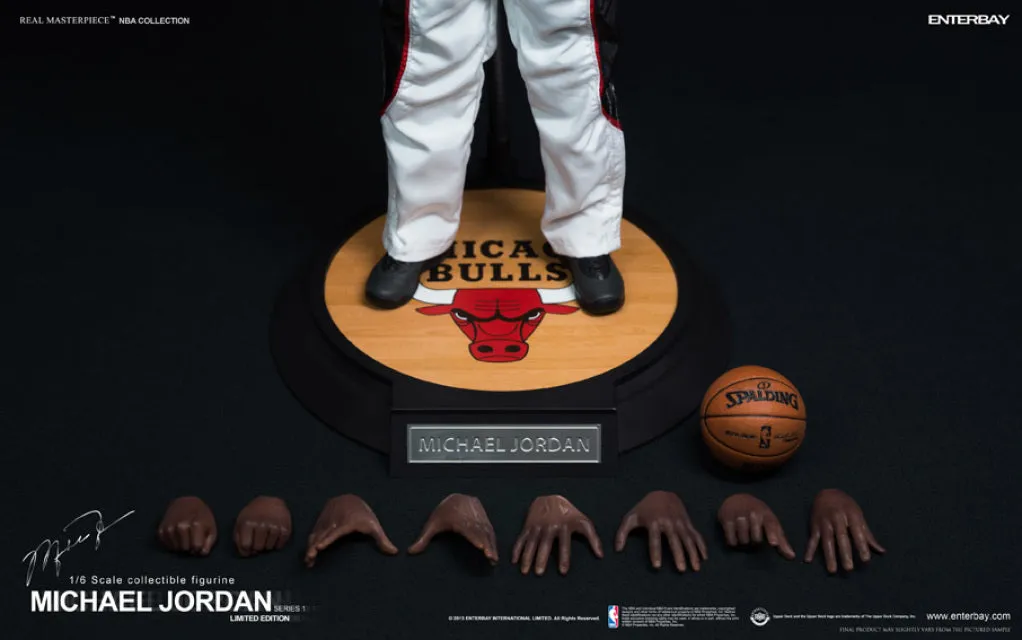 Enterbay Real Masterpieces 1/6 NBA Chicago Bulls Michael Jordan Sixth Scale Action Figure RM-1054