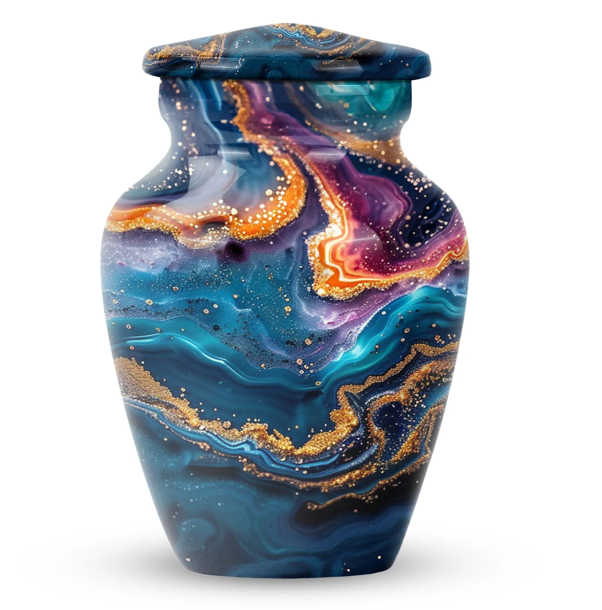 Eternal Embrace Abstract Urn - Timeless Memorial Tribute