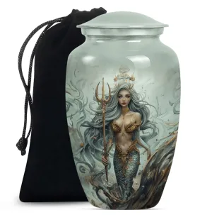 Eternal Harbor Mermaid Urn for Lasting Tribute Of Loved Ones
