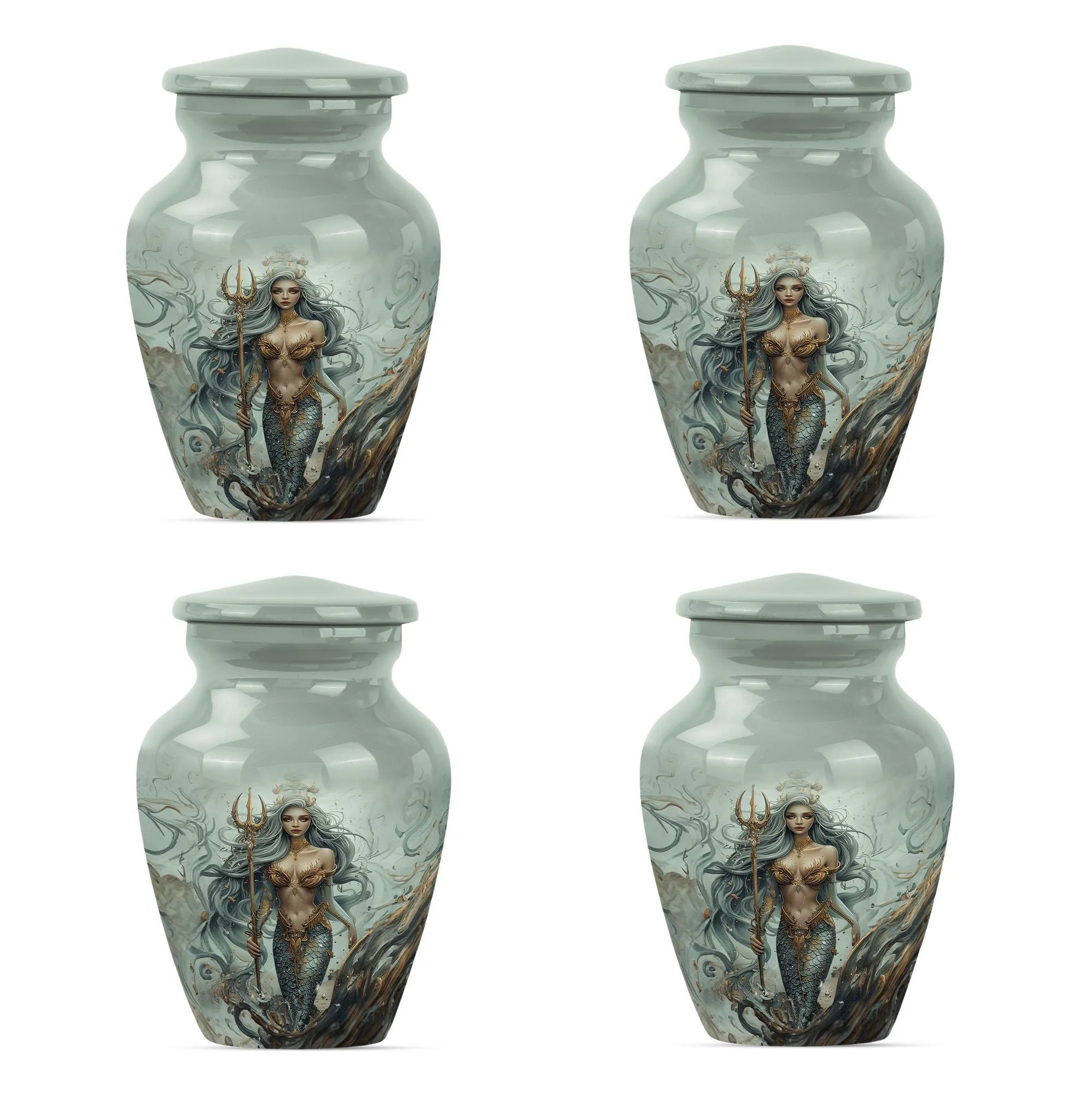 Eternal Harbor Mermaid Urn for Lasting Tribute Of Loved Ones