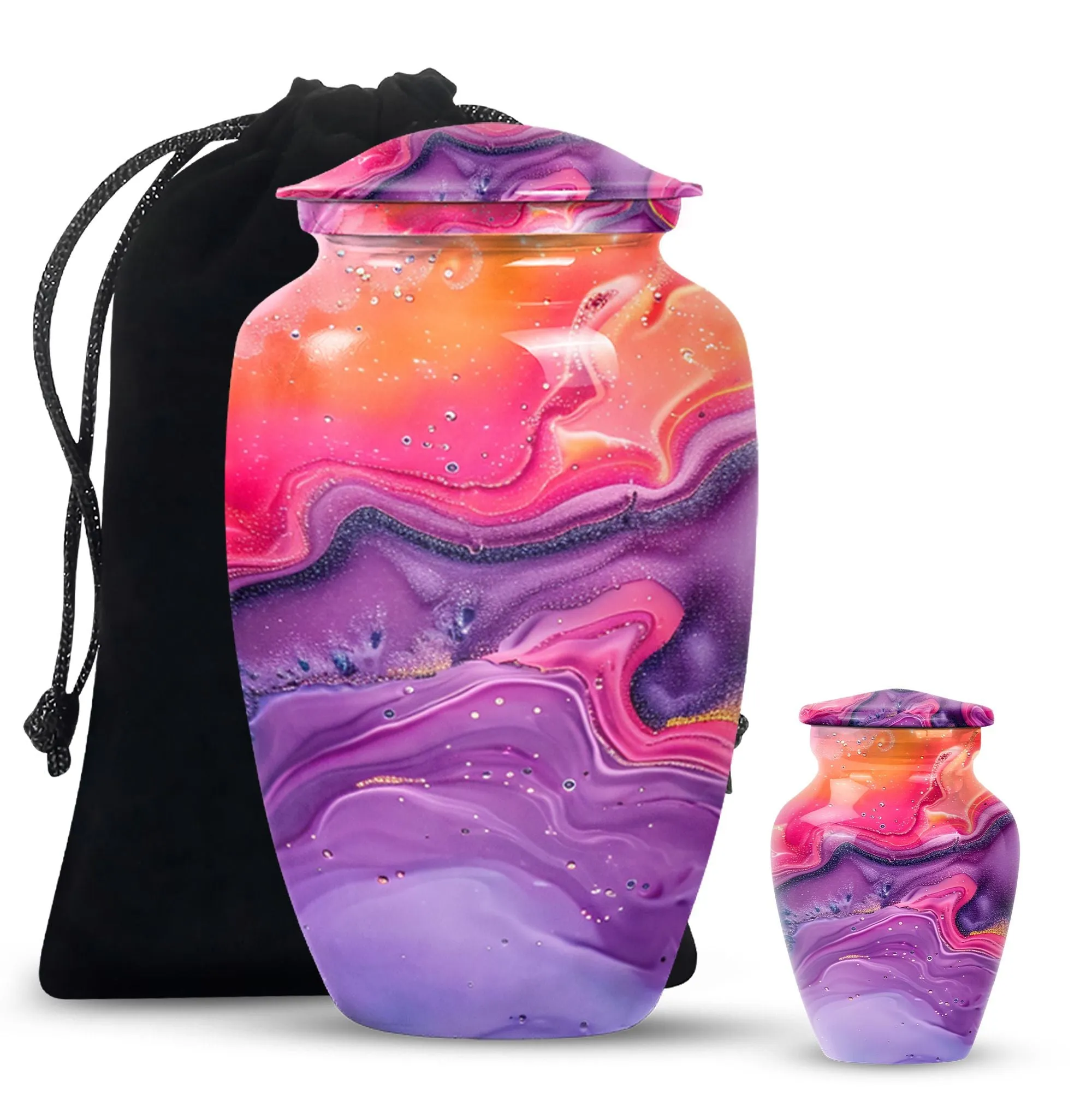 Eternal Rest Abstract Urn - Large Capacity Memorial Tribute