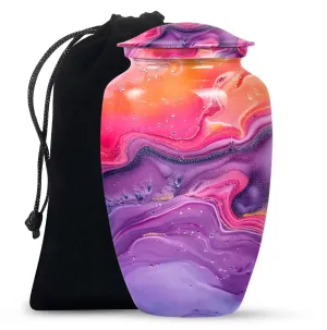 Eternal Rest Abstract Urn - Large Capacity Memorial Tribute